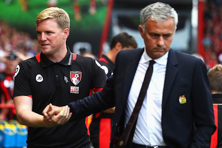 Eddie Howe, Jose Mourinho