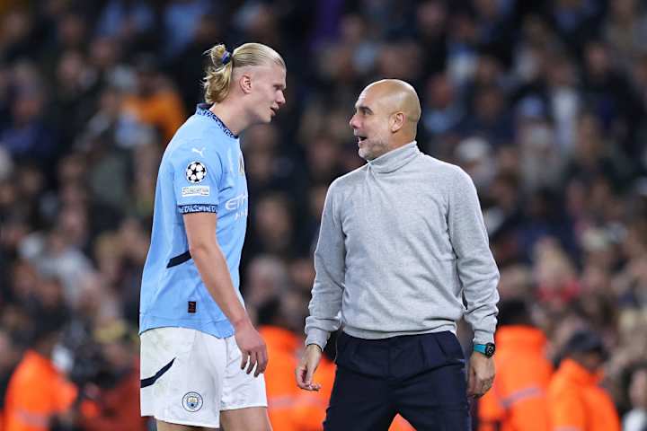 Pep Guardiola, Erling Haaland