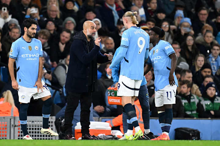 Pep Guardiola, Erling Haaland