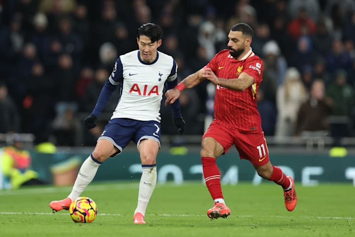 Son Heung-min, Mohamed Salah