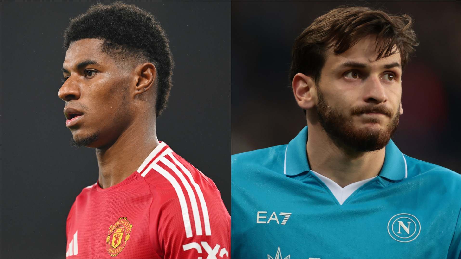 Marcus Rashford, Khvicha Kvaratskhelia