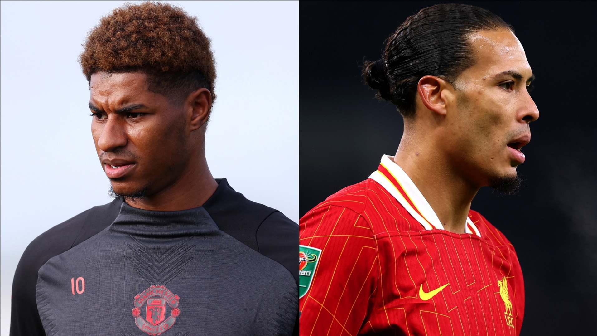 Marcus Rashford, Virgil van Dijk