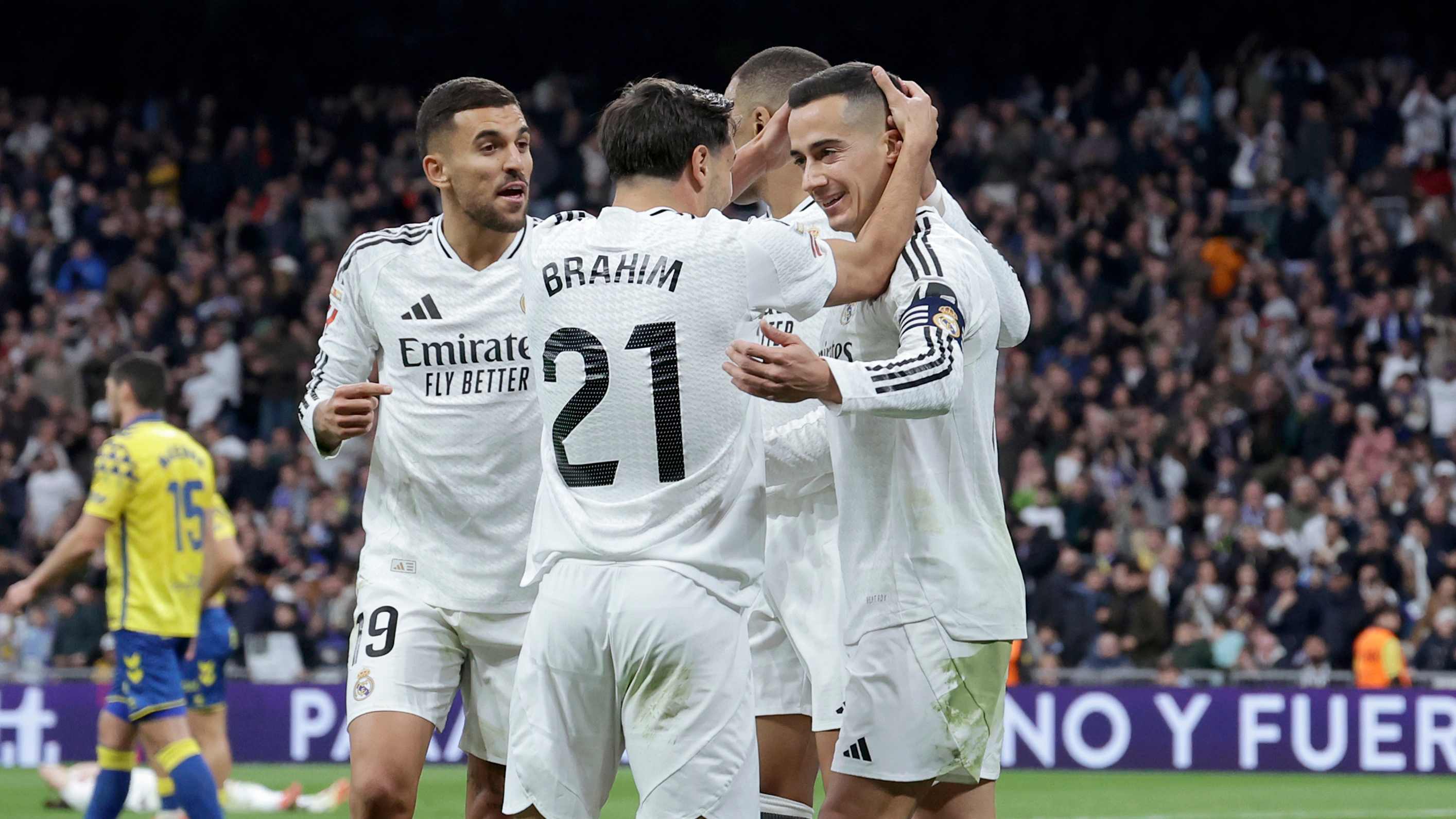 Brahim Diaz, Dani Ceballos, Kylian Mbappe, Lucas Vazquez