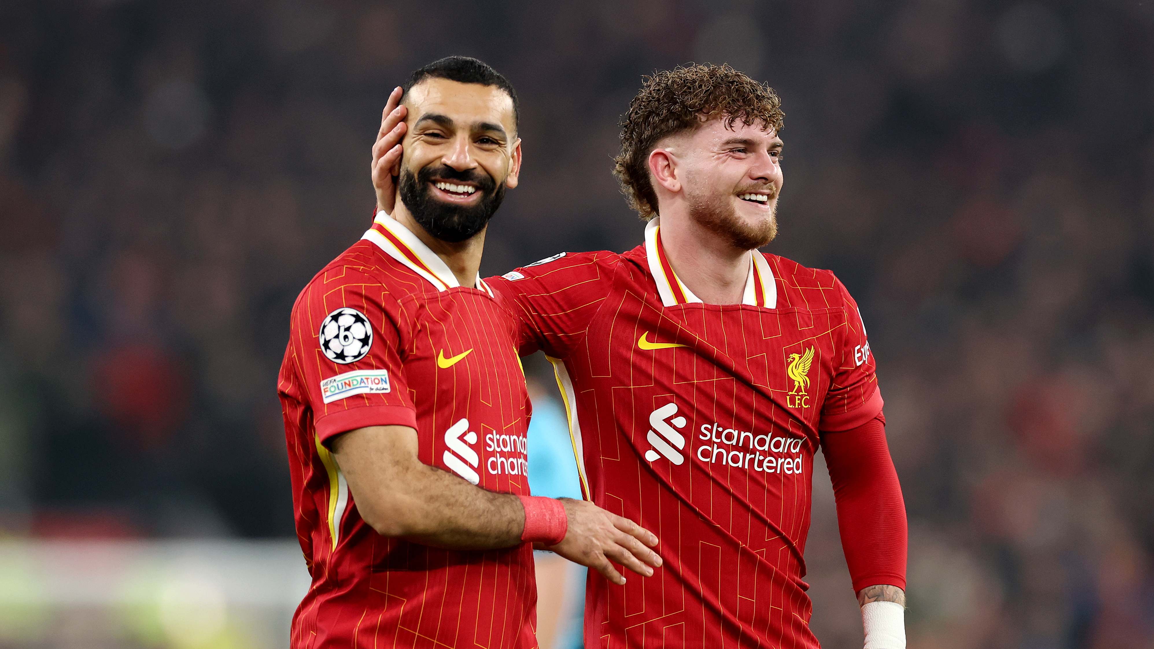 Harvey Elliott, Mohamed Salah