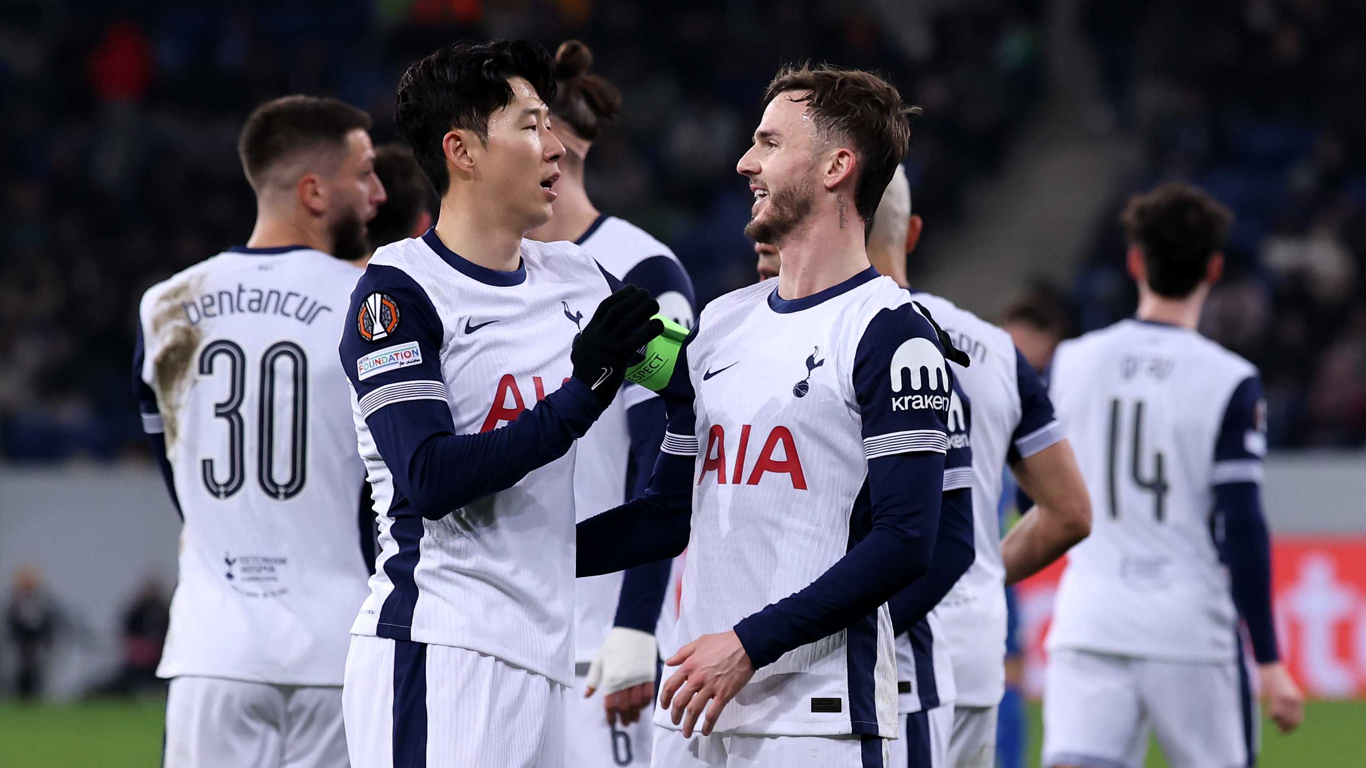 Son Heung-min, James Maddison