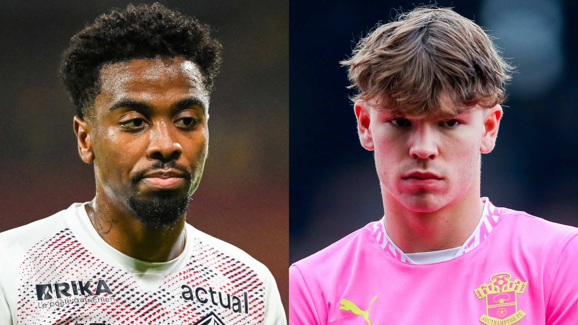 Angel Gomes and Tyler Dibling