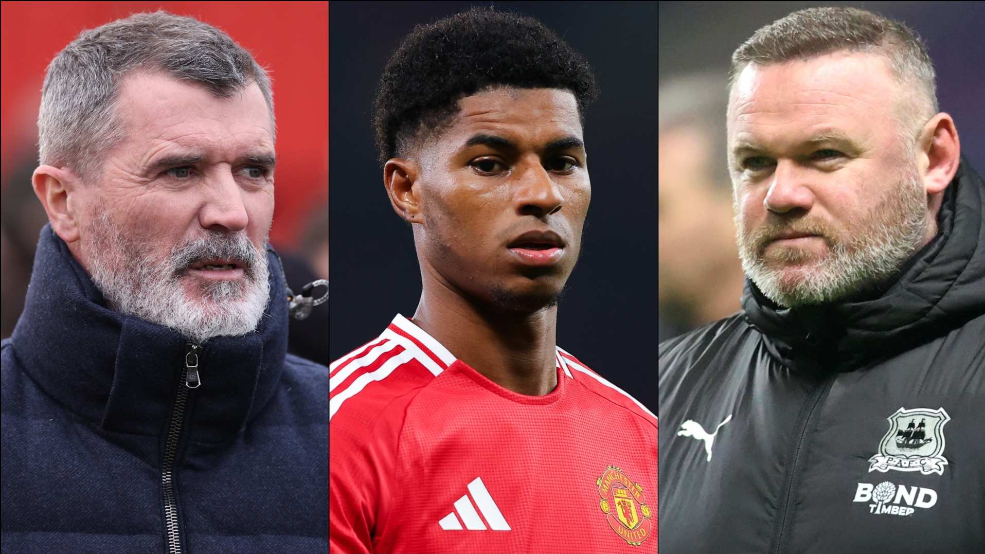 Roy Keane, Marcus Rashford, Roy Keane