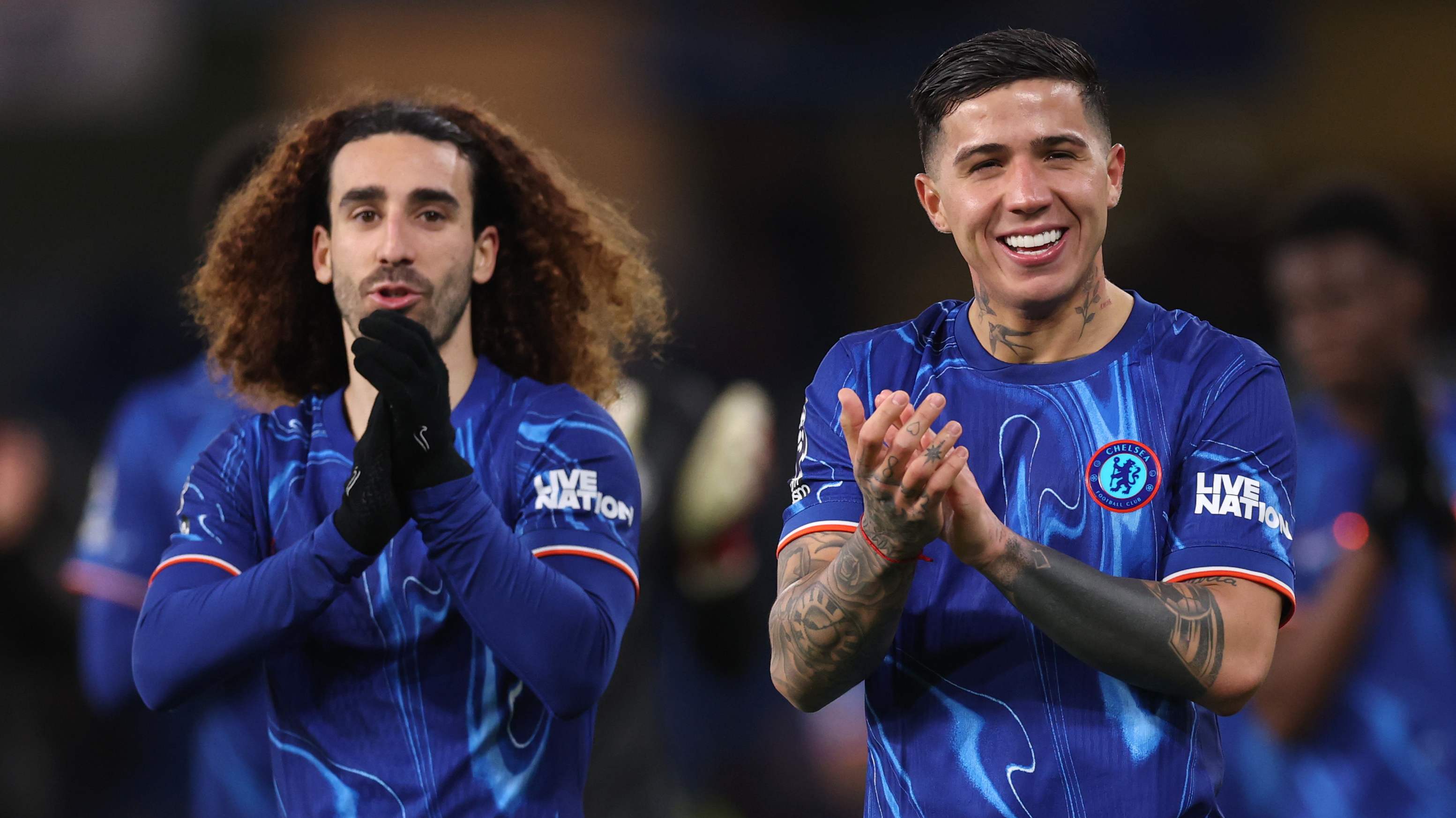  Marc Cucurella, Enzo Fernandez